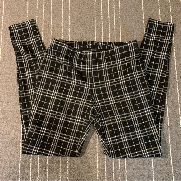 Forever 2 Plaid Print Leggings 